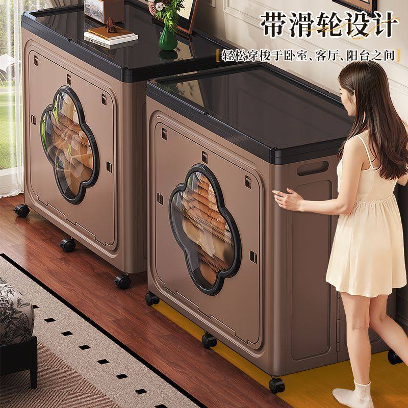 衣服收纳箱超大容量可折叠储物箱卧室衣物杂物整理箱被子储物柜子,收纳整理,收纳箱,淘宝优惠券,粉丝福利购,淘宝优惠卷