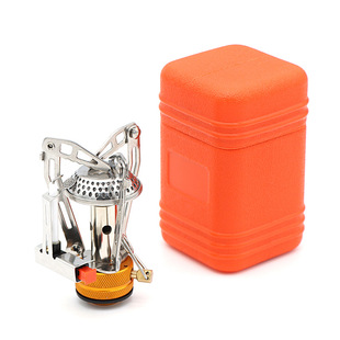 大支架野营炉头户外超轻便携式迷你炉头骑行垂钓野餐炉具一体式炉