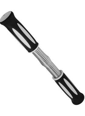 一字臂力器30KGS握力棒20KG电镀银臂力棒家用拉力健身器材