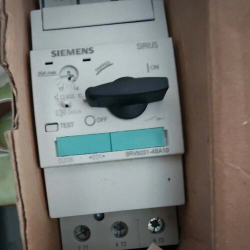 议价断路器3RV5031-4BA10，8A电流，正