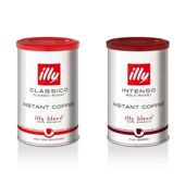 2罐意利Illy速溶冻干咖啡粉进口意式 拼配香醇Illy黑咖啡粉原装