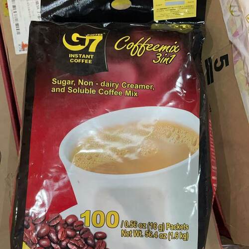 越南进口中原g7咖啡原味三合一速溶咖啡粉1600g官方授权