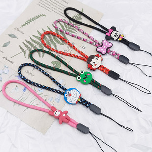 可调节手机挂绳手腕短绳可爱卡通挂件饰品壳U盘钥匙通用链网红潮