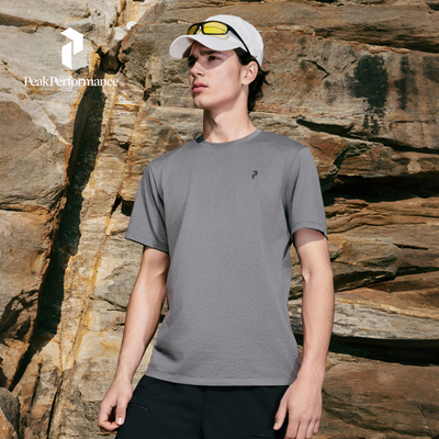 壁克峰男户外印花短袖T恤