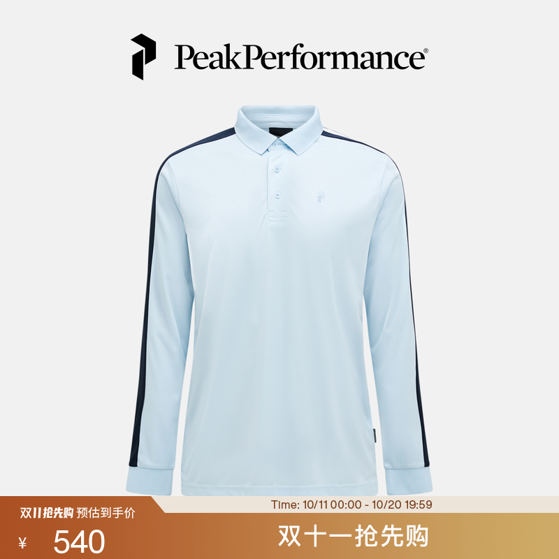 壁克峰男子长袖POLO衫