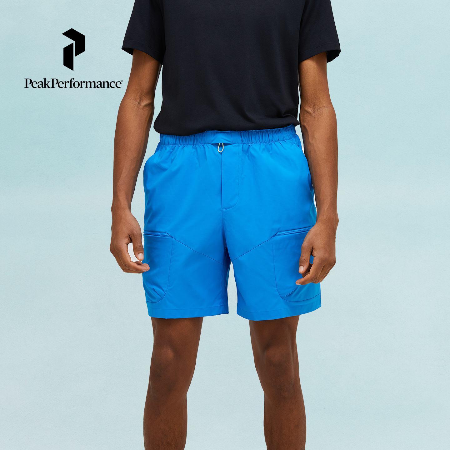 Peak Performance壁克峰Outdoor Cargo男子百搭轻质户外徒步短裤