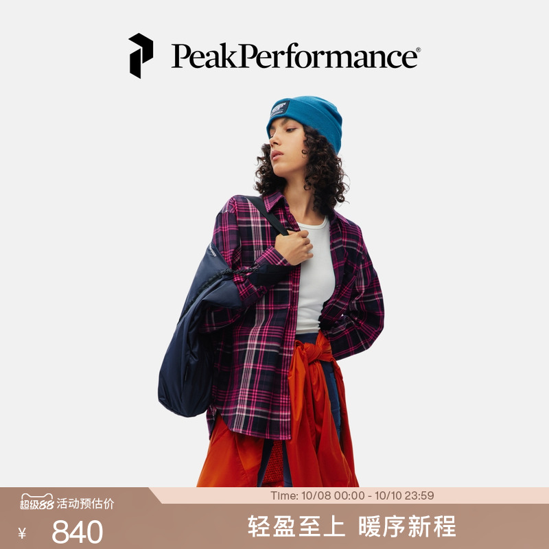 壁克峰HeavyCotton女子格纹衬衫