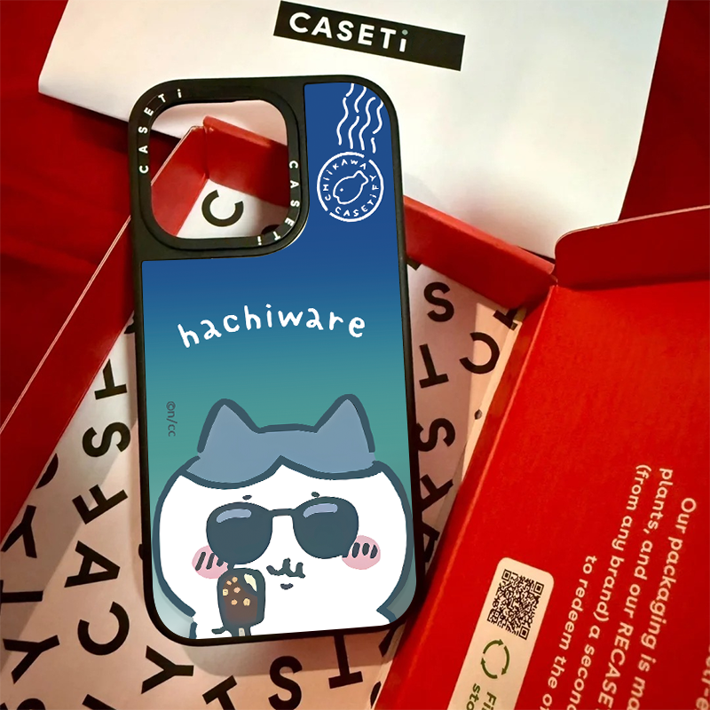代购CASETi 磁吸同款ins适用iPhone苹果12pro手机壳14promax/16/16plus磁吸13promax联名13pro亚克力14带镜子