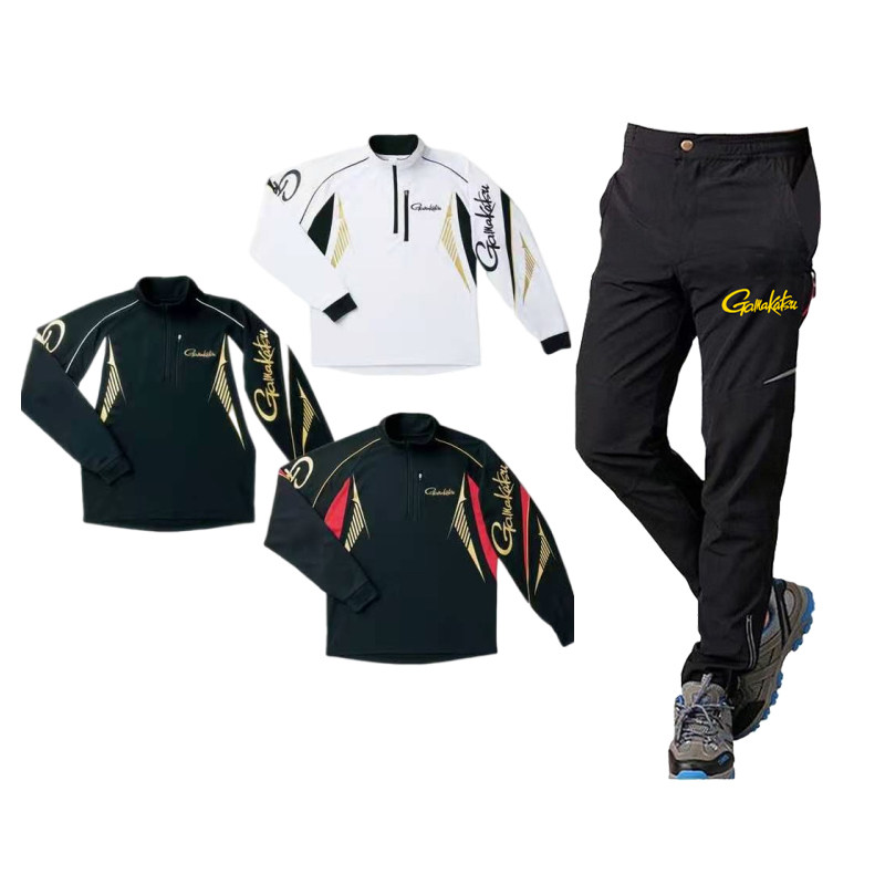 钓鱼服防晒服套装冰丝透气速干海钓防紫外线夏季路亚垂钓服矶钓服