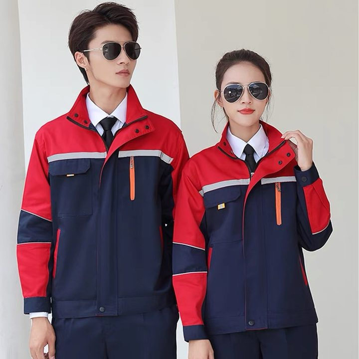 春秋冬劳保工作服男上衣裤子物业汽修工厂车间耐磨耐脏定制工装