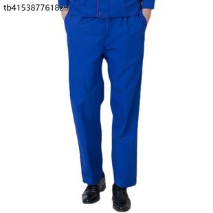 加油站工作服裤子中国石化石油工厂劳保夏季防静电加气站春秋裤子