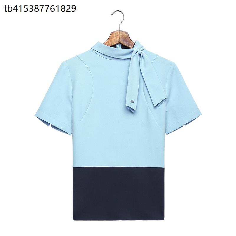 2021新款北京现代4s店衬衫工作服销售女士长短袖衬衣职业工装秋季