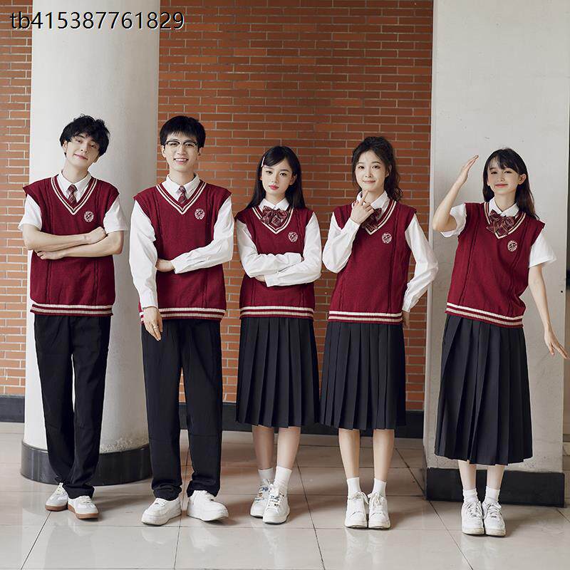 合唱演出服学院风班服毛