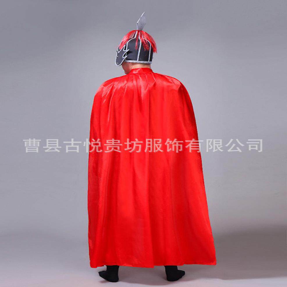 成人古装将军战袍骑士斗篷披风男