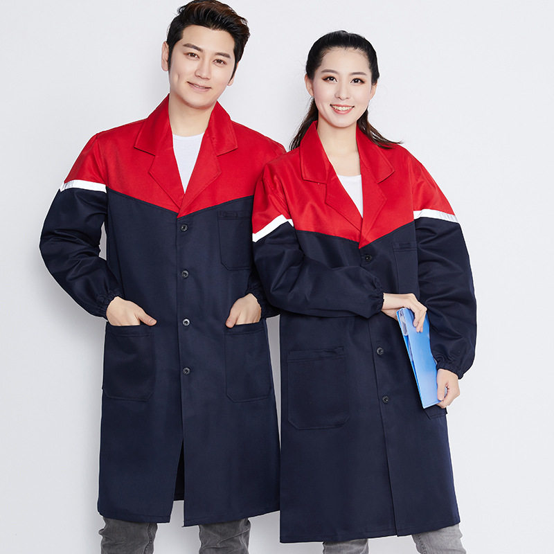 纯棉工作服大褂车间仓库搬运