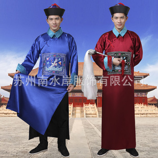 南水岸清朝太监服饰公公总管服装古装舞台演出服甄嬛传小品戏服男