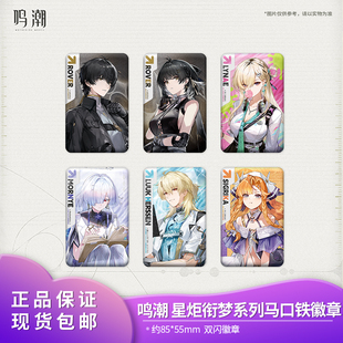 【正品】官方正品 鸣潮 星炬衔梦系列马口铁徽章 西格莉卡陆赫斯