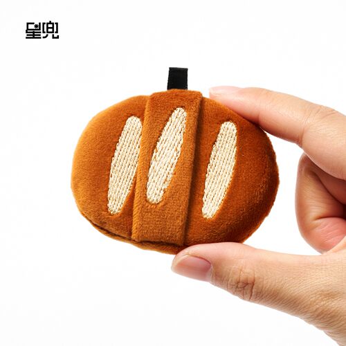 星兜面包粉扑粉饼散粉植绒粉扑
