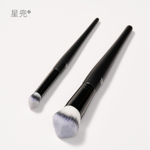 星兜双面坡型粉底刷遮瑕刷遮黑眼圈痘印化妆刷M07M10爱普罗西推荐