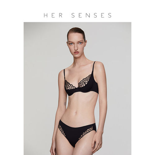刺绣文胸HERSENSES/何识性感