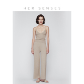 HER C059 系列V领棉感纱线柔肤针织吊带背心 SENSES 何识时装