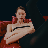 HER SENSES 何识重构系列弧线网纱拼接简约无钢圈抹胸B160