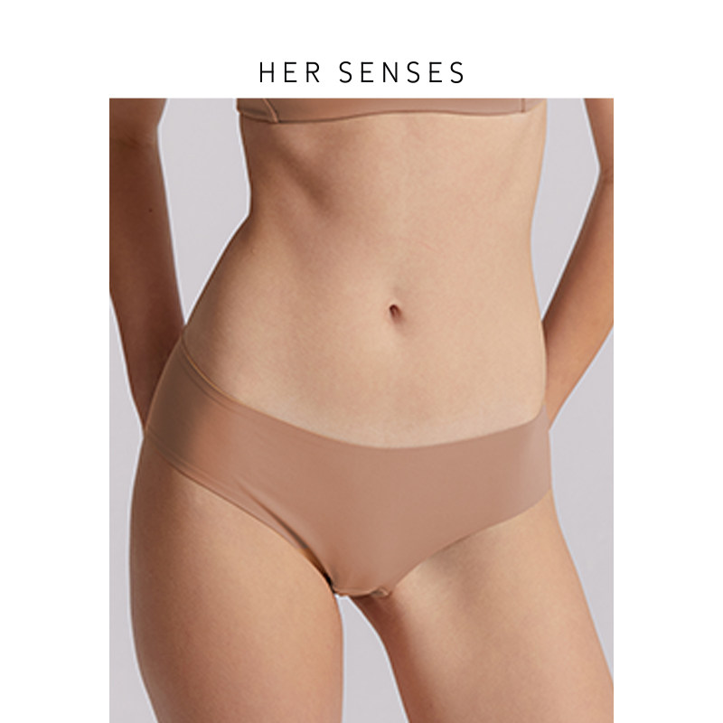 HER SENSES/何识律动系列简约无痕中低腰低脚裤P157