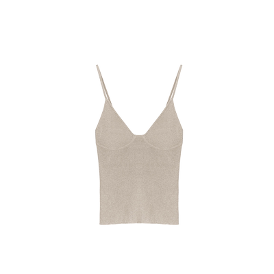 HERSENSES/何识V领针织吊带背心