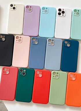 Protective Frame Case Cover Shell Silicone for Iphone 17 16E 15 14 13 12 11 pro max plus mini XS 8 7