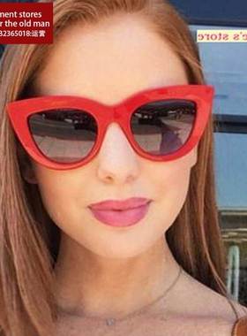 欧美猫眼眼镜Ladies eye-Glasses students sunglasses Очки