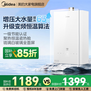 燃气热水器16升家用天然气恒温增压水伺服MK6AMAX 政府补贴 美