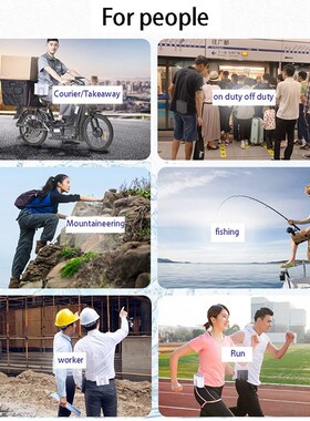 Hanging Waist Fan, USB Charging Mini Fan Portable Hanging Ne