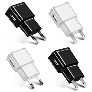 Travel Portable EU/US Plug 5V Single USB Phone Charger Powe