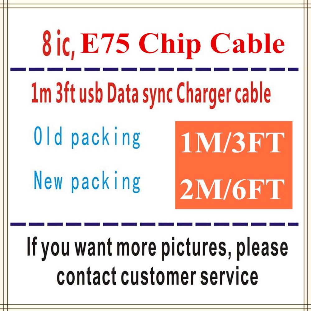 100pcs/lot New Box 1m/3ft 2m/6ft Original 8IC E75 Chip OD3