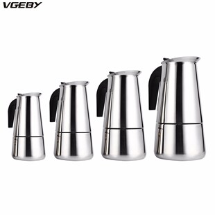 Latte Piano Cottura Filtro Coffee Machine Moka Coffee Maker