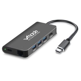 Vmade USB HUB 8 in 1 Thunderbolt 3 Type C Adapter Dock 2 US