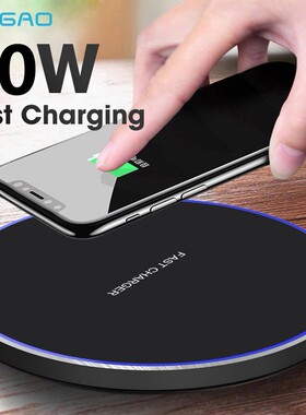 FDGAO Qi Wireless Charger for iPhone 12 Mini 11 Pro X XS Ma