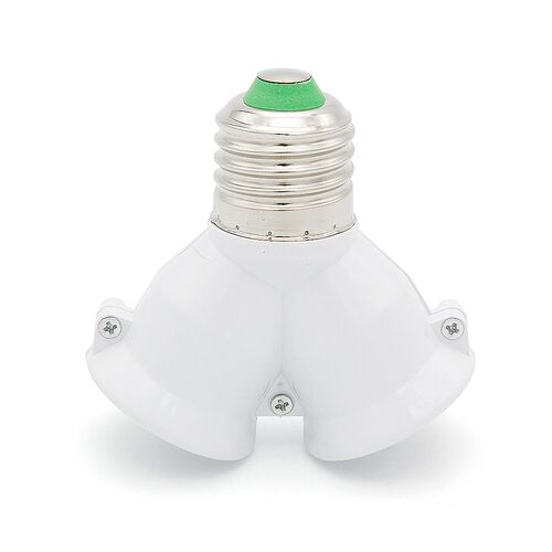 E27 lamp holder Converters 1 to 2 Light Bulb Base distributo