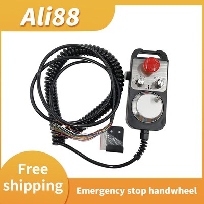 Free shipping taxes niversal CNC 4 Axis MPG Pendant Handwhee