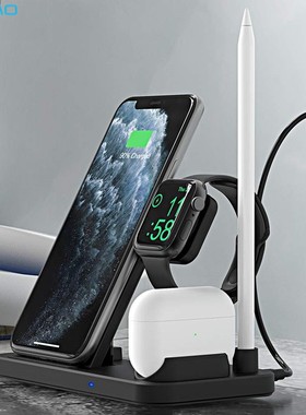 FDGAO Qi Wireless Charger Base Stand For iPhone 11 XS XR X