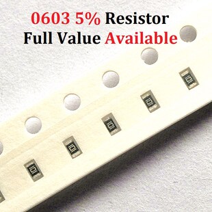 200PCS/lot SMD Chip Resistor 0603 750R/820R/910R/1K/1.1K 5%