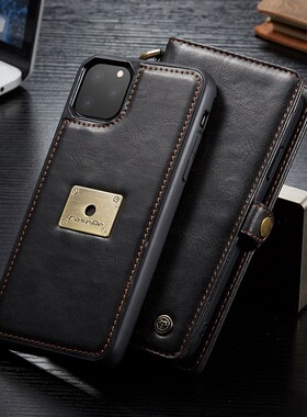 CaseMe Luxury For Iphone 7 8 Plus X XS XR Genuine Leather M