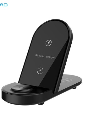 QI 3 In 1 Wireless Charger For iPhone 12 11 XS XR X 8 iWatc