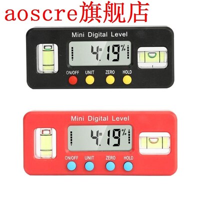 Mini Digital Level Protractor Inclinometer Angle Finder Beve