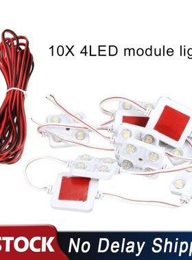 12 V 10x4 LED Inside Roof light kit Car Interior Lighting Br