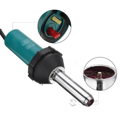 1Set Hot Air Gas Torch Plastic Welding Tools Kit 220V 1080W