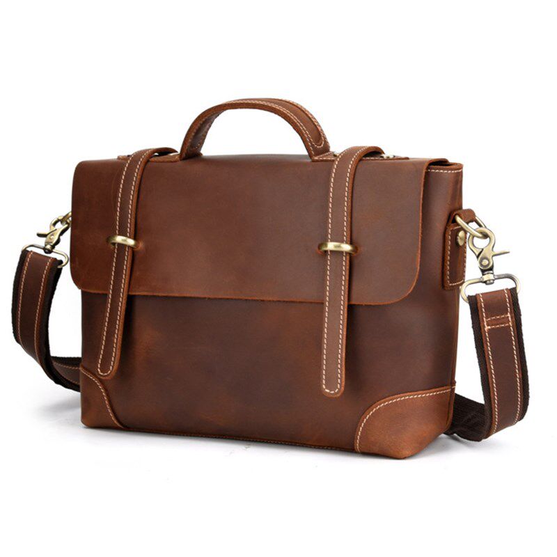 MAHEU High Quality Casual Leather Shoulder Bag With Handle