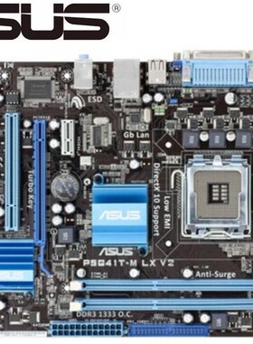 Asus P5G41T-M LX V2 Desktop Motherboard G41 LGA 775  Core 2