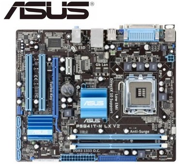 Asus P5G41T-M LX V2 Desktop Motherboard G41 LGA 775  Core 2