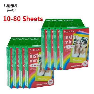New 10 80 Sheet Fujifilm Instax Mini Film For Fuji Fujifilm